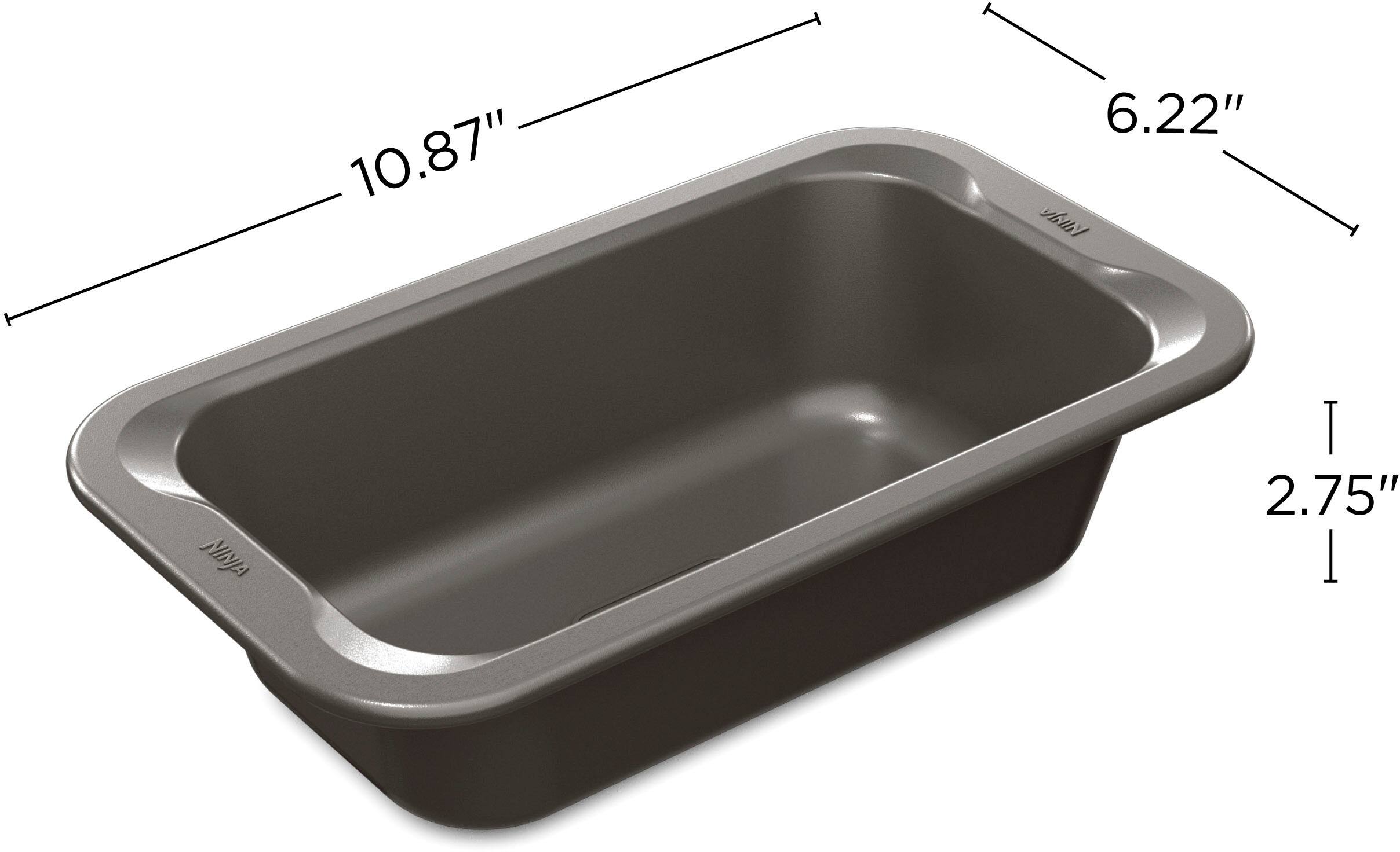 Alt View 14. Ninja - Foodi NeverStick Premium 9” Loaf Pan - Gray.