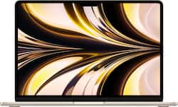 Front Zoom. MacBook Air 13.6" Laptop - Apple M2 chip - 8GB Memory - 256GB SSD (Latest Model) - Starlight.