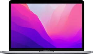 MacBook Pro 13.3" Laptop - Apple M2 chip - 8GB Memory - 256GB SSD (Latest Model) - Space Gray - Front_Zoom