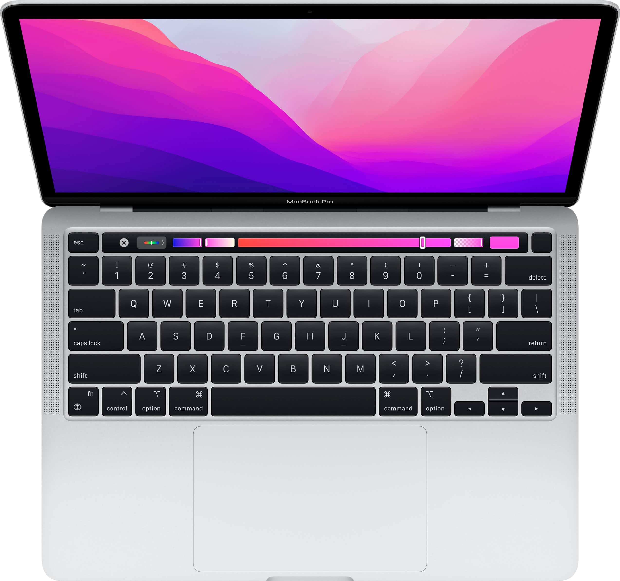 Alt View 11. Apple - MacBook Pro 13.3" Laptop - M2 chip - 8GB Memory - 256GB SSD - Silver.