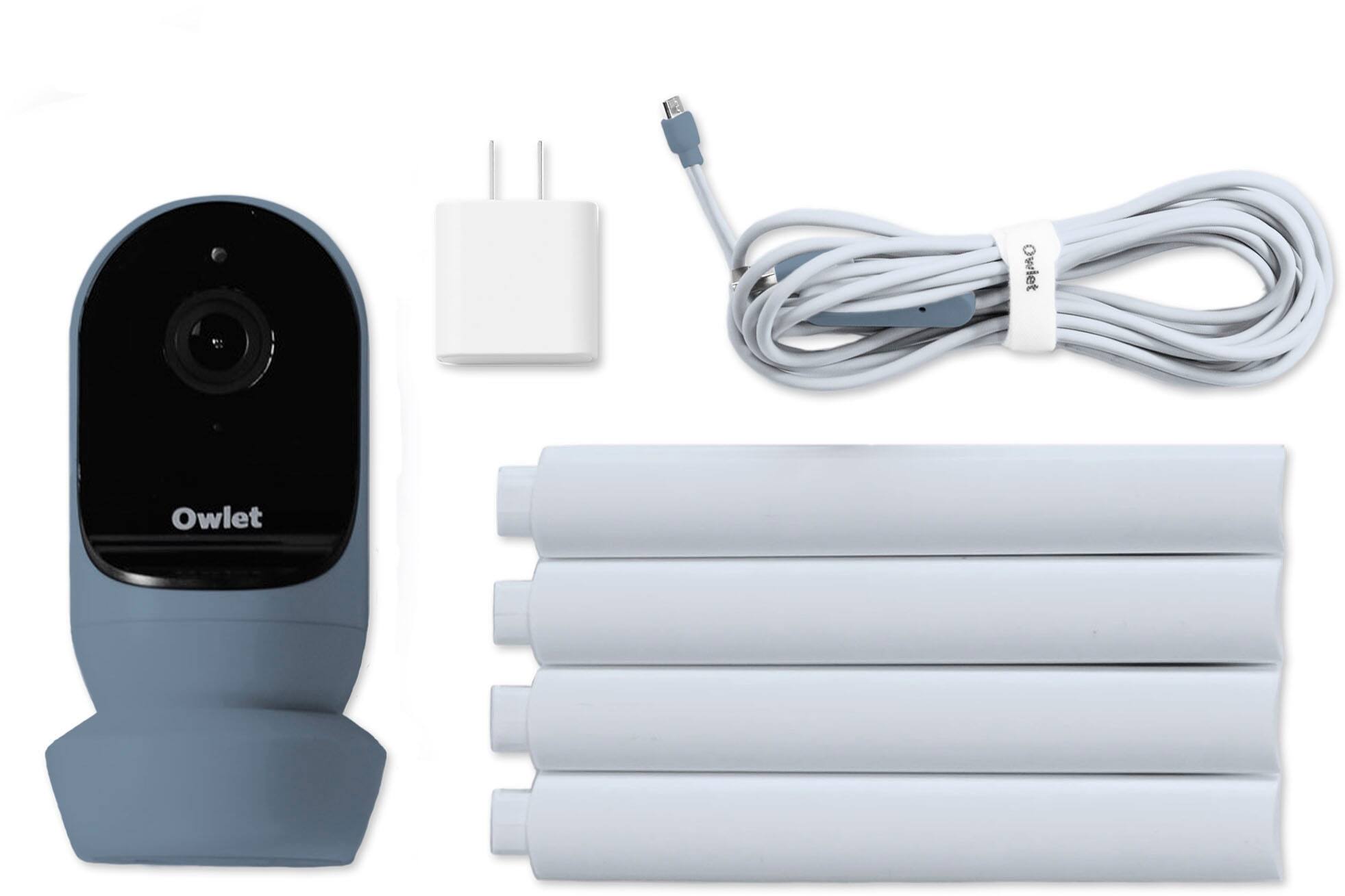 Alt View 17. Owlet - Cam 2, HD Video Baby Monitor - Bedtime Blue.