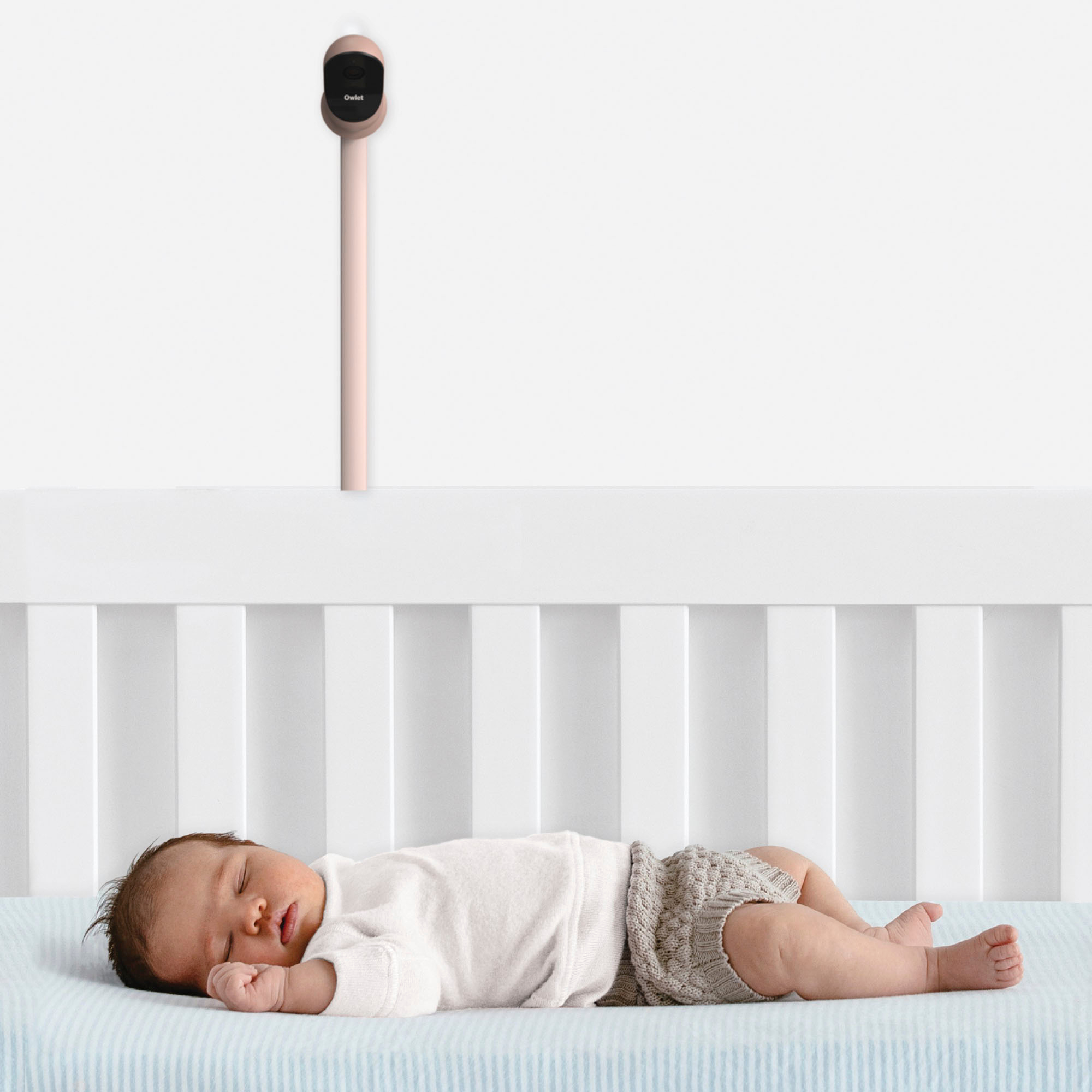 Owlet Cam 2, HD Video Baby Monitor Dusty Rose BC04N20BBJ - Best Buy