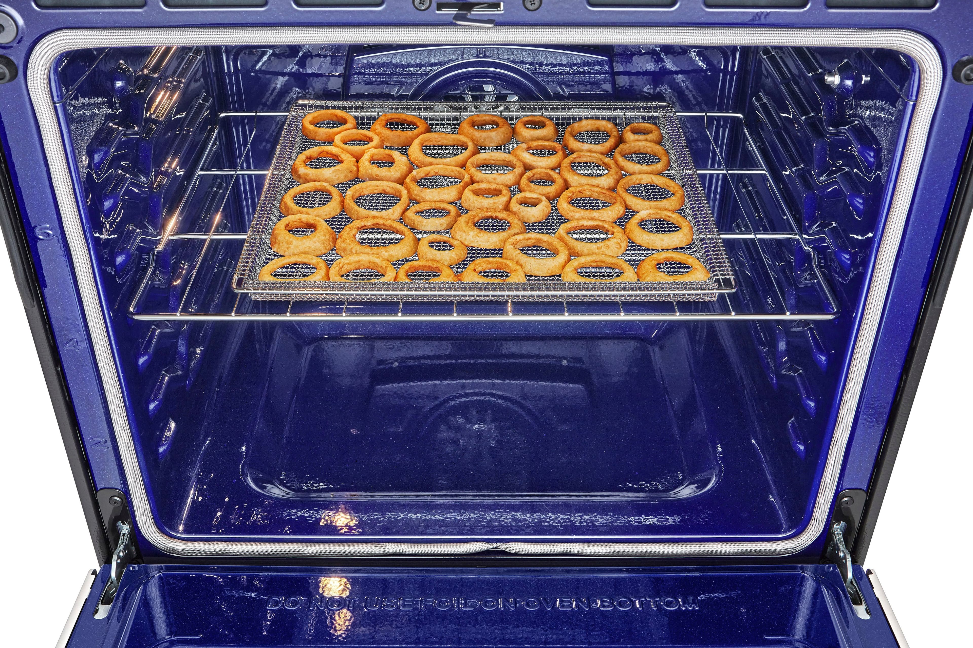 Alt View 17. LG - STUDIO 6.3 Cu. Ft. Smart Slide-In Dual Fuel True Convection Range with EasyClean and Air Sous Vide - Stainless Steel.