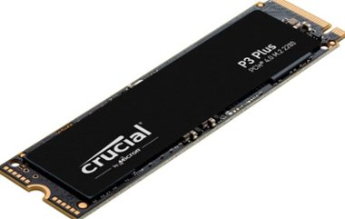 Crucial - P3 Plus 4TB Internal SSD PCIe Gen 4 x4  NVMe - Front_Zoom