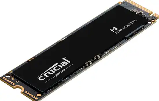 Crucial P3 500GB Internal SSD PCIe Gen 3 x4 NVMe CT500P3SSD8 Best Buy
