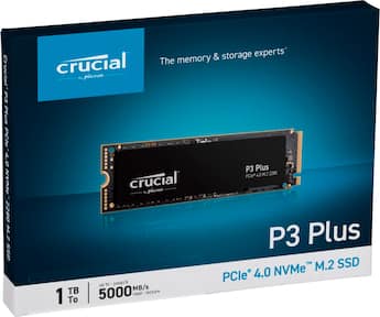 Crucial P3 Plus 2TB Internal SSD PCIe Gen 4 x4 NVMe CT2000P3PSSD8 Crucial P3 Plus 2TB Internal SSD PCIe Gen 4 x4 NVMe CT2000P3PSSD8