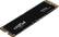 Front. Crucial - P3 Plus 500GB Internal SSD PCIe Gen 4 x4 NVMe - Black.