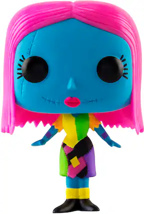 Front. Funko - POP! Disney: The Nightmare Before Christmas (Blacklight) - Sally.