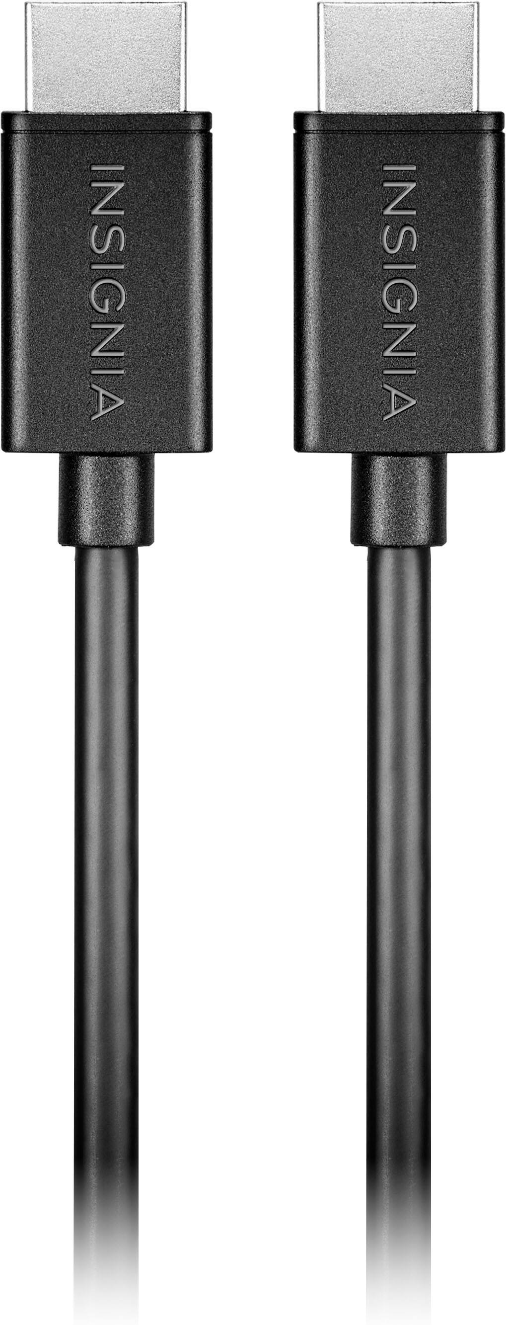 Front. Insignia™ - 8' 4K Ultra HD HDMI Cable - Black.