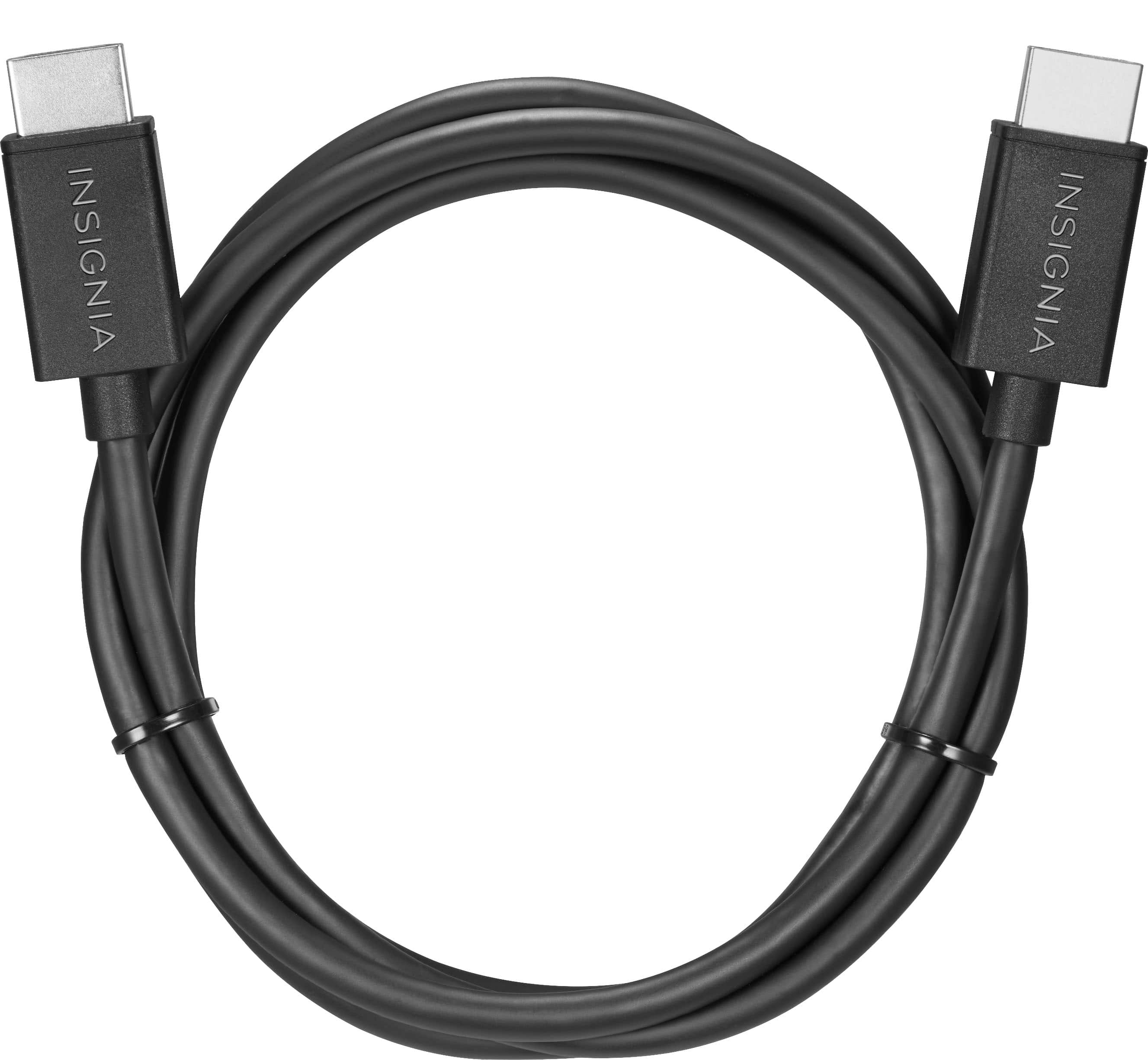Alt View 11. Insignia™ - 4' 4K Ultra HD HDMI Cable - Black.