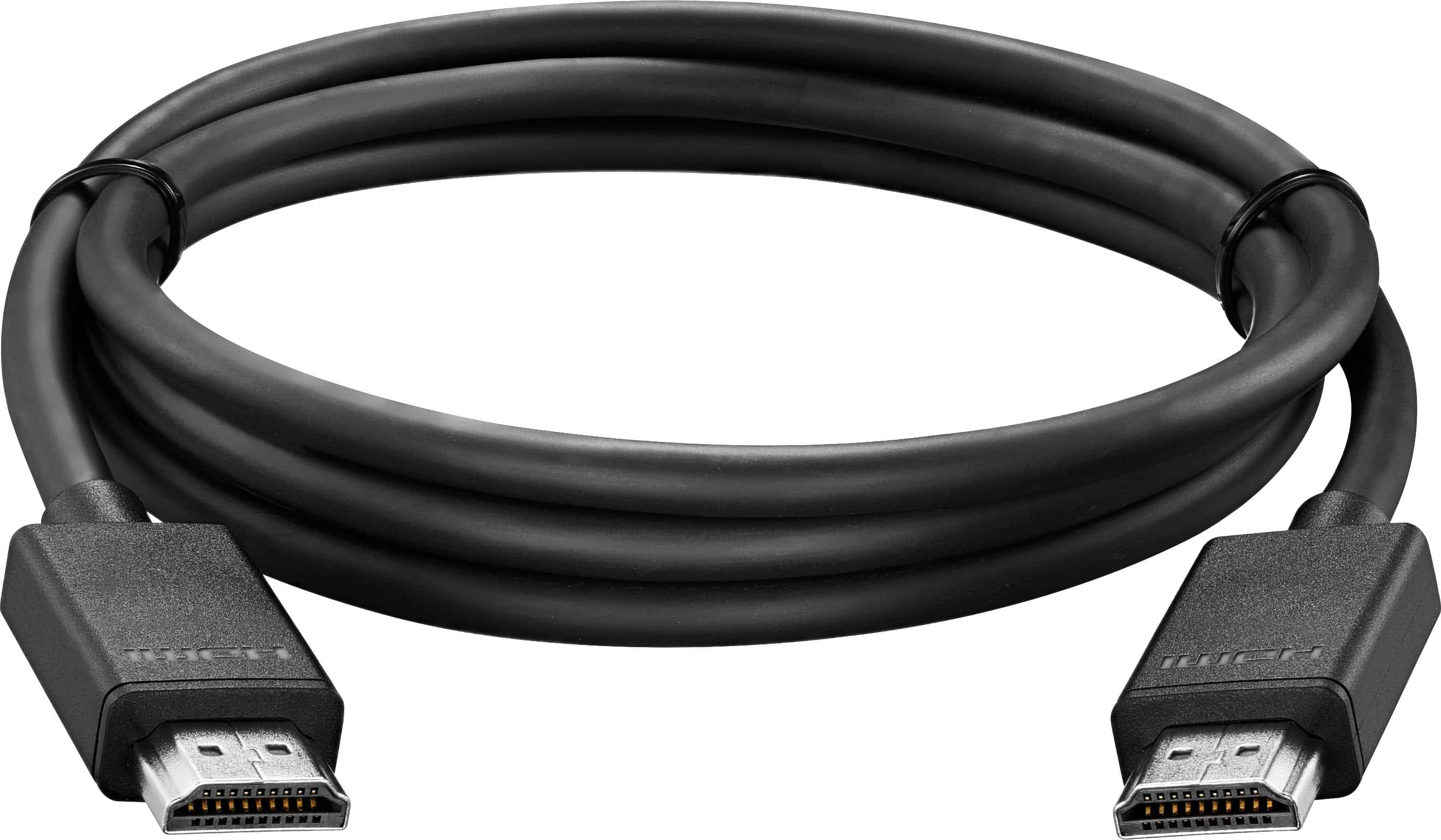 Alt View 16. Insignia™ - 4' 4K Ultra HD HDMI Cable - Black.