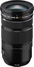 Front. Fujifilm - XF18-120mmF4 LM PZ WR Lens - Black.