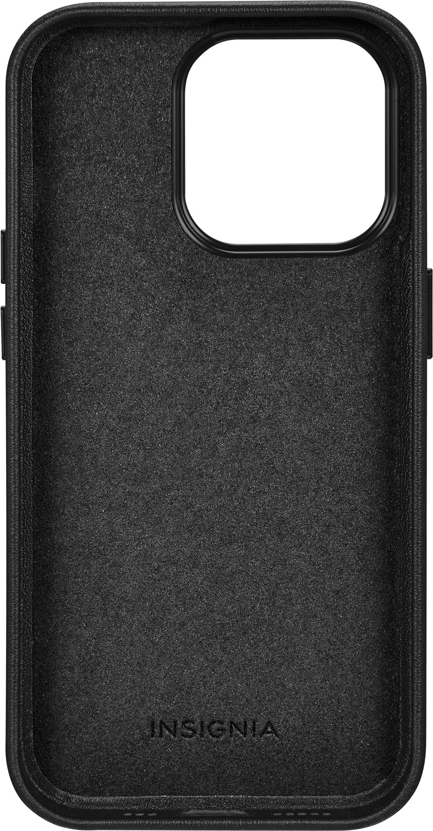 Insignia™ Leather Wallet Case for iPhone 14 Pro Black NS-14PLTHRB ...
