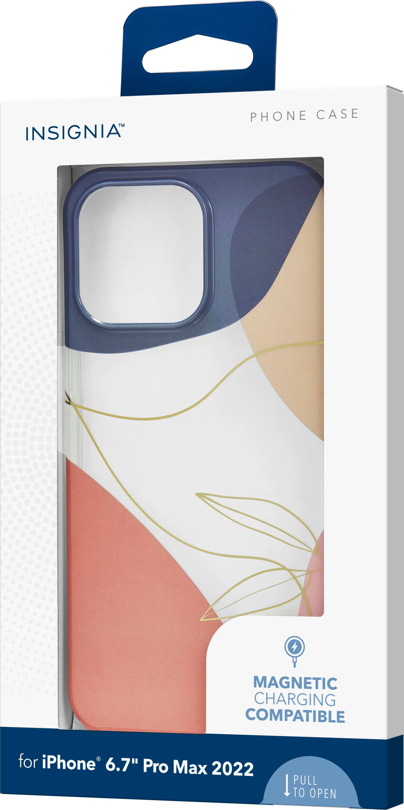 Alt View 12. Insignia™ - Hard-Shell Case for iPhone 14 Pro Max - Abstract.