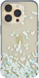 Insignia™ - Hard-Shell Case for iPhone 14 Pro - Falling Flower - Front_Zoom