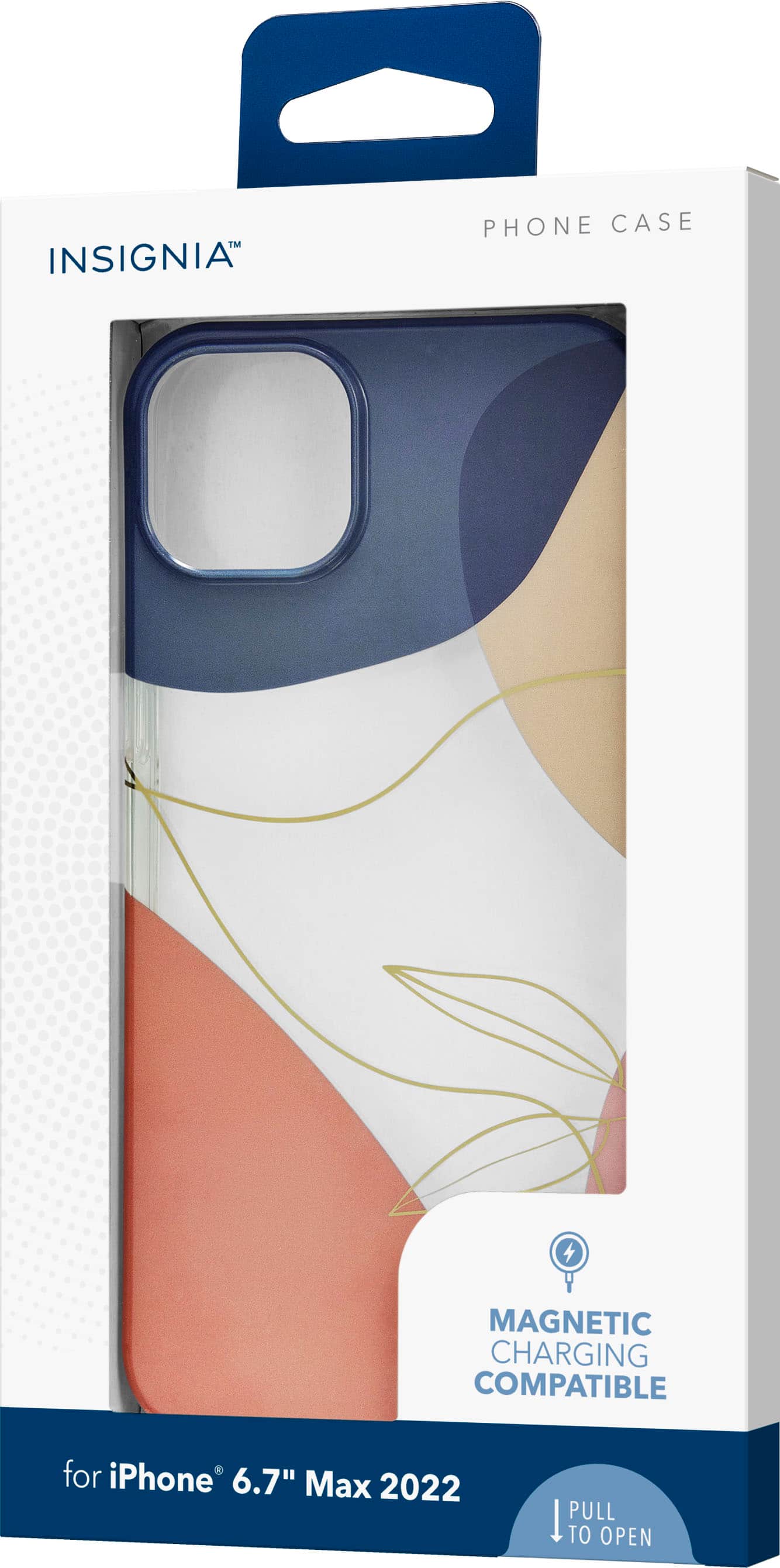 Alt View 12. Insignia™ - Hard-Shell Case for iPhone 14 Plus - Abstract.