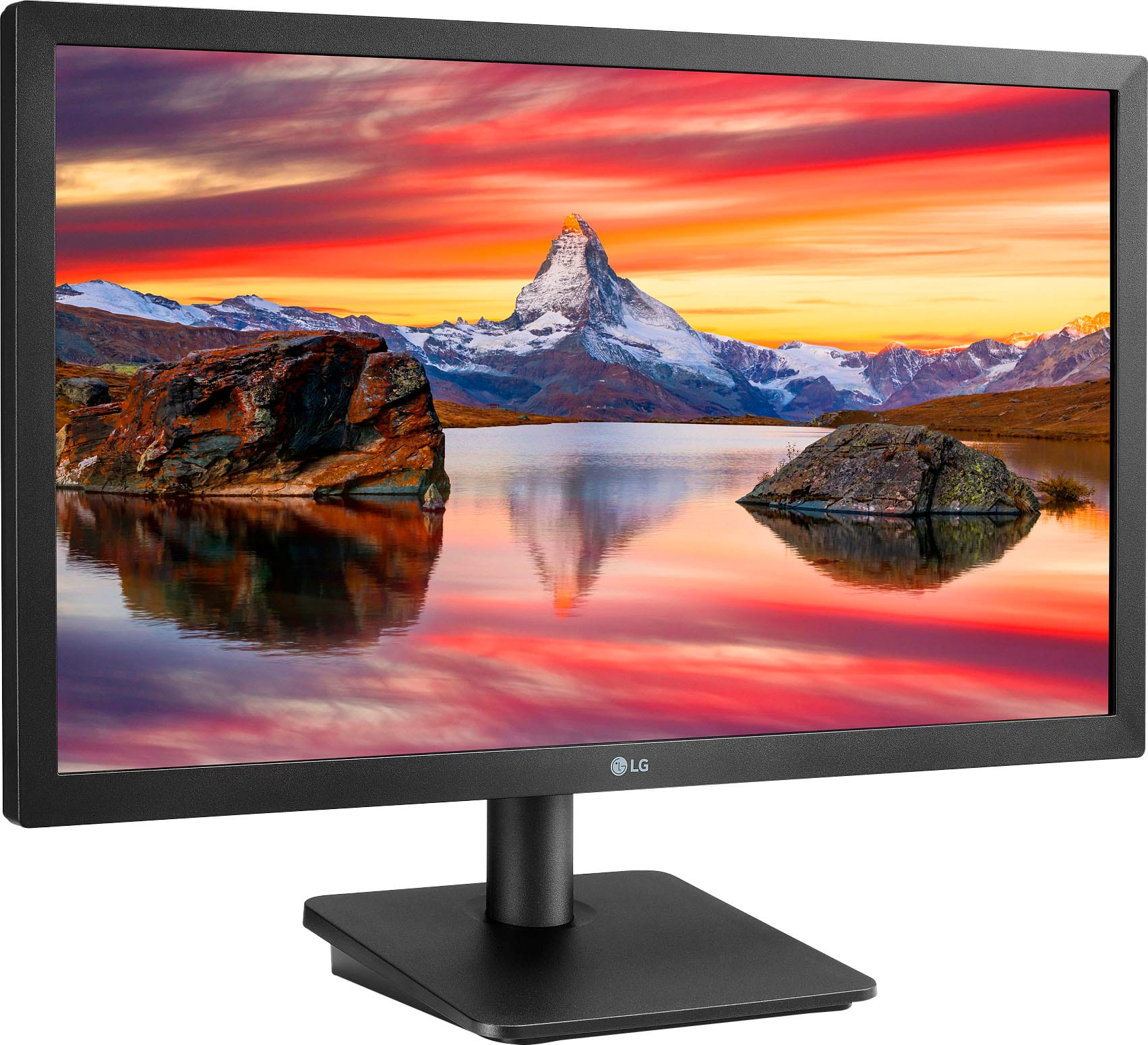 Left. LG - 22” LED FHD FreeSync Monitor (HDMI) - Black.