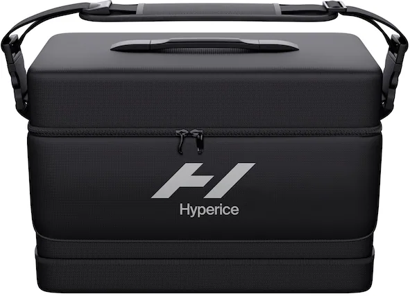 Front. Hyperice - Normatec Carry Case - Black.