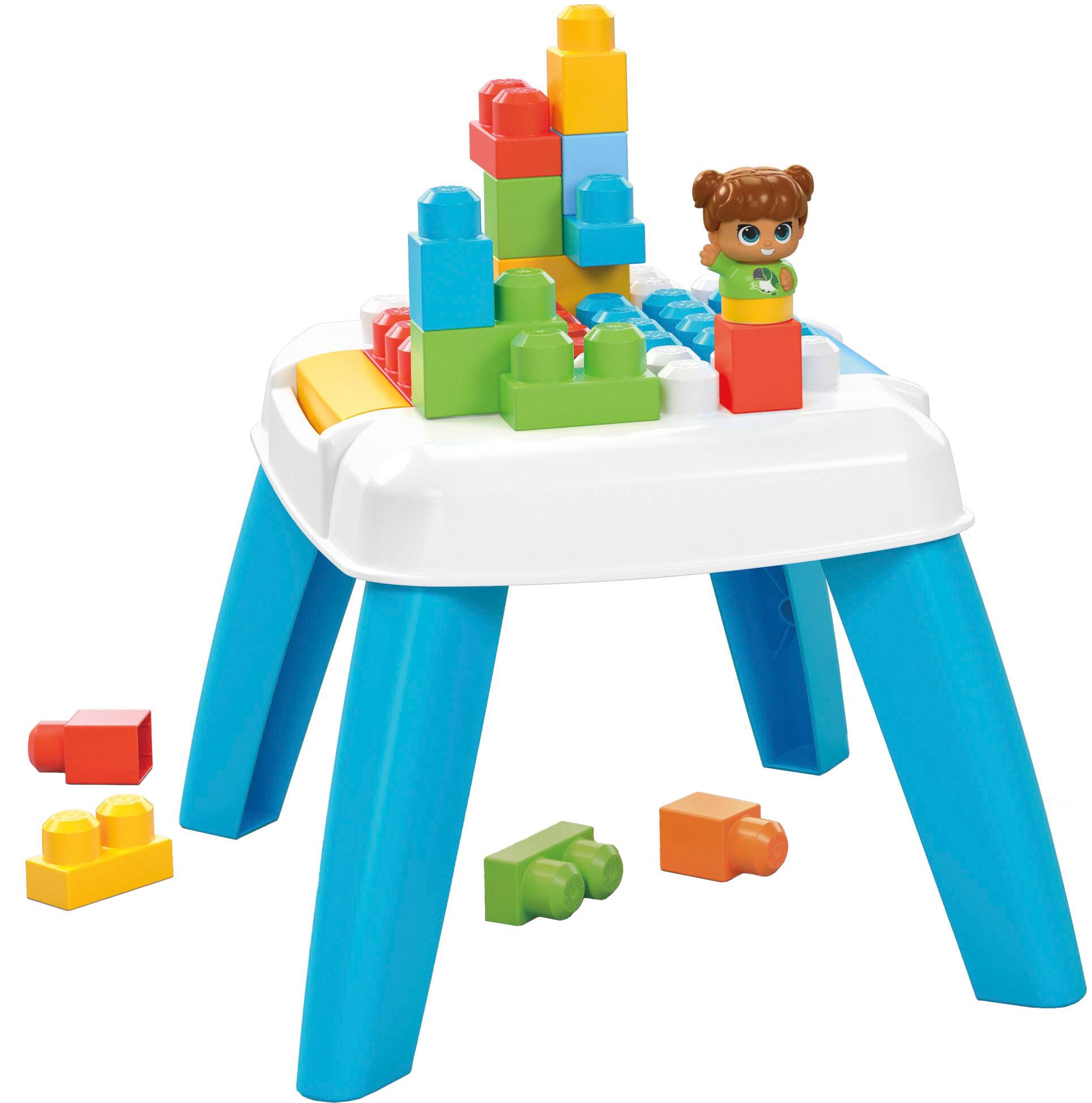 Mega bloks on sale and table