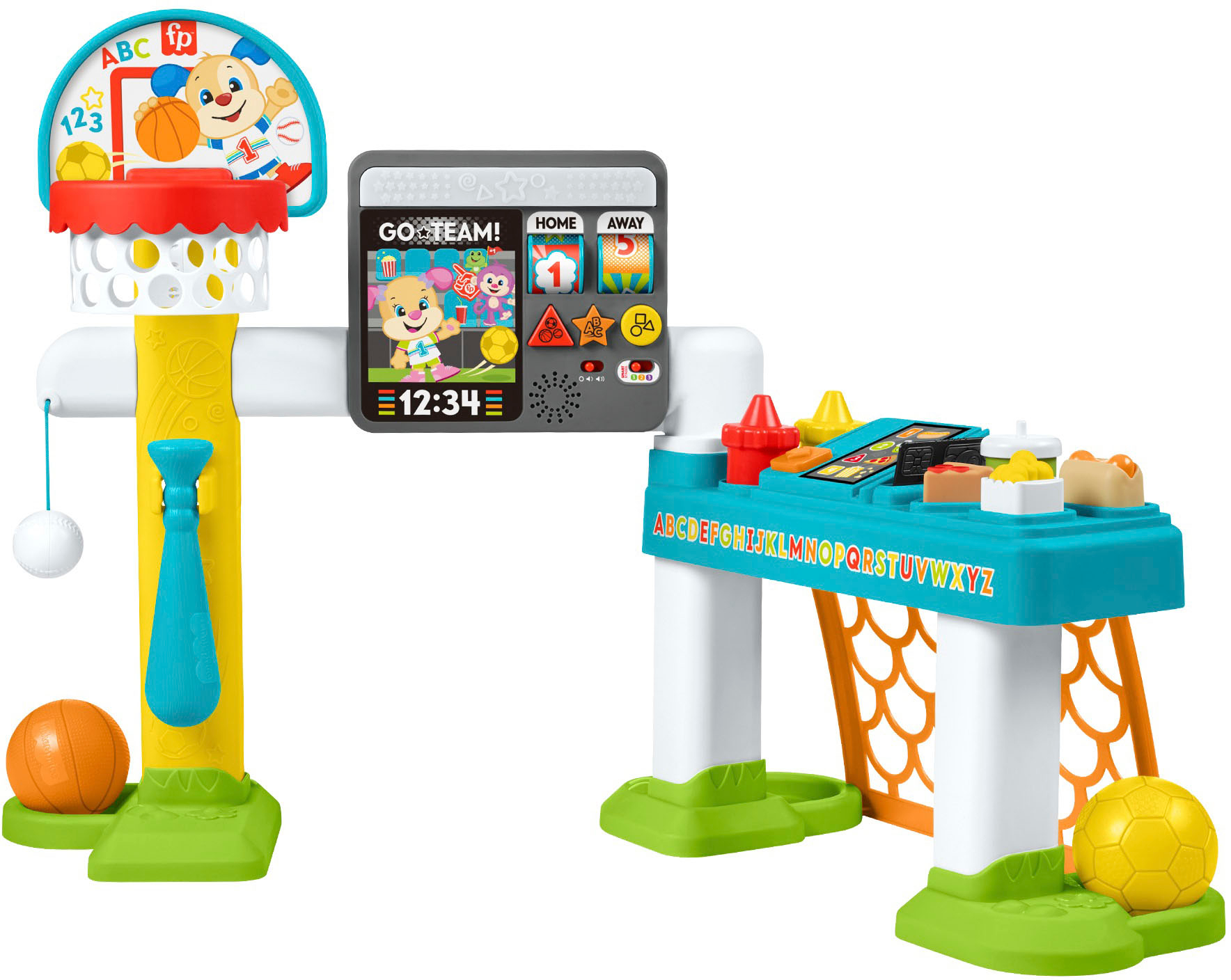 Laugh & Learn 4-in-1 Game Experience Sports Playset