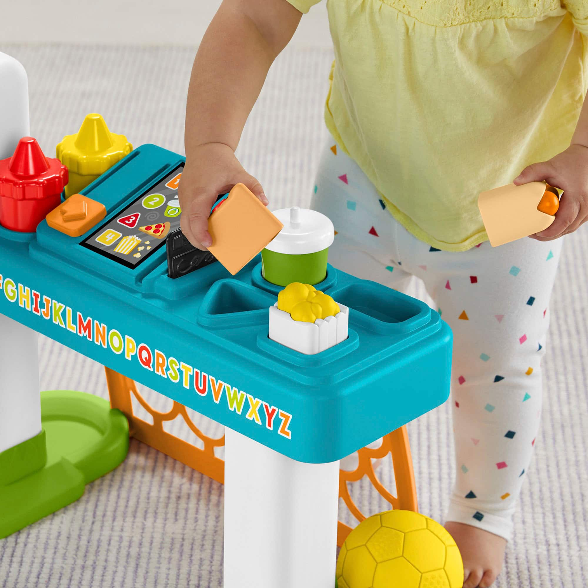 Fisher-Price Rires et Éveil Ma Tourni-Console d'Apprentissages multilingue