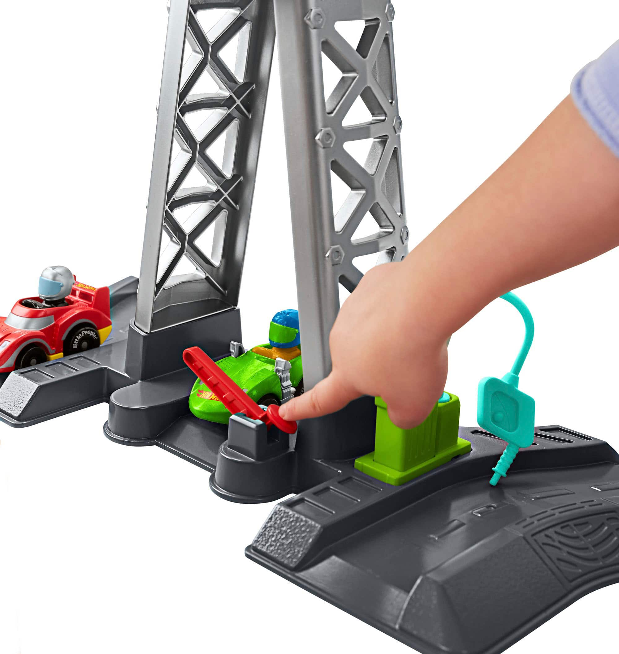 Best Buy: Hot Wheels Racing Loops Tower by Little People Blue