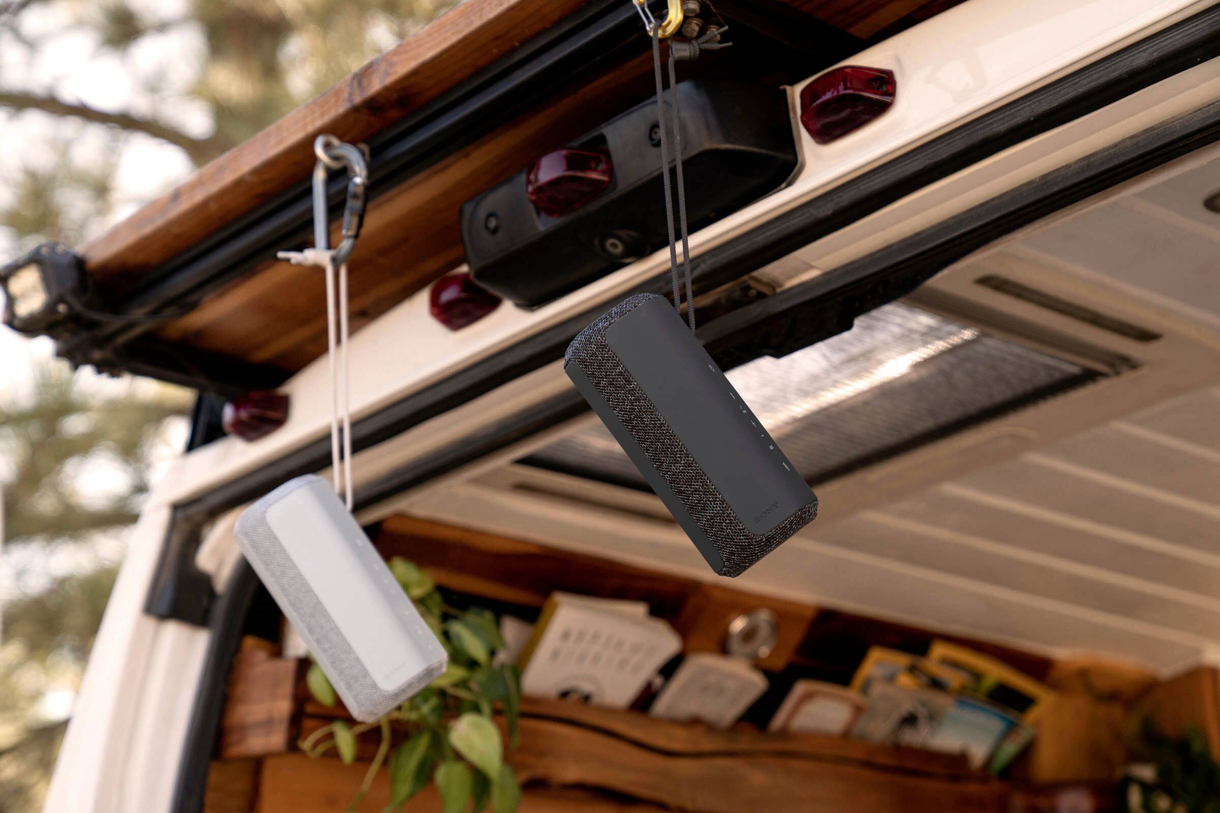 Alt View 15. Sony - XE200 Portable Waterproof and Dustproof Bluetooth Speaker - Light Gray.