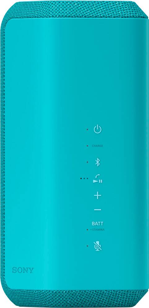 Left. Sony - XE300 Portable Waterproof and Dustproof Bluetooth Speaker - Blue.