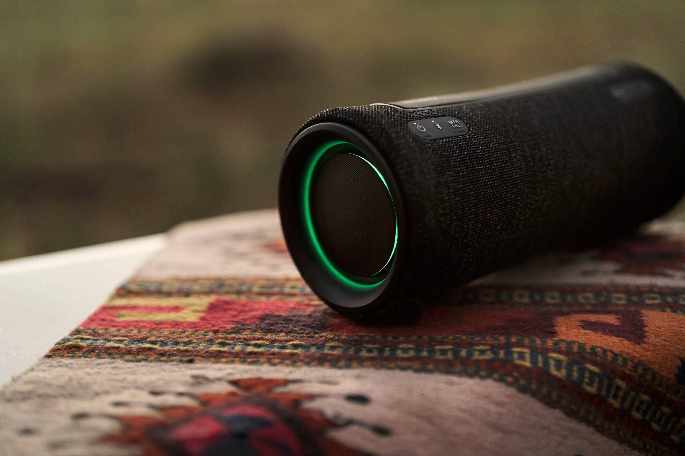 Alt View 18. Sony - XG300 Portable Waterproof and Dustproof Bluetooth Speaker - Black.