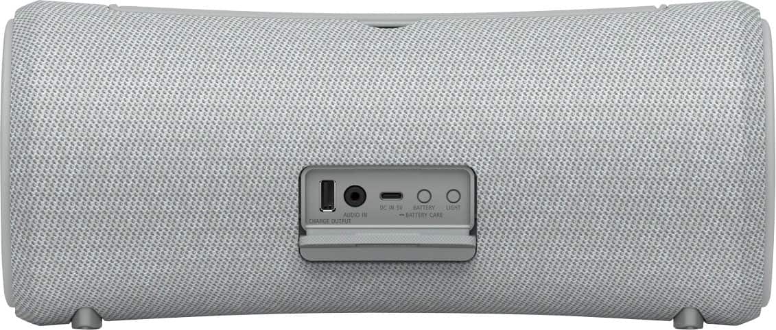 Alt View 19. Sony - XG300 Portable Waterproof and Dustproof Bluetooth Speaker - Light Gray.