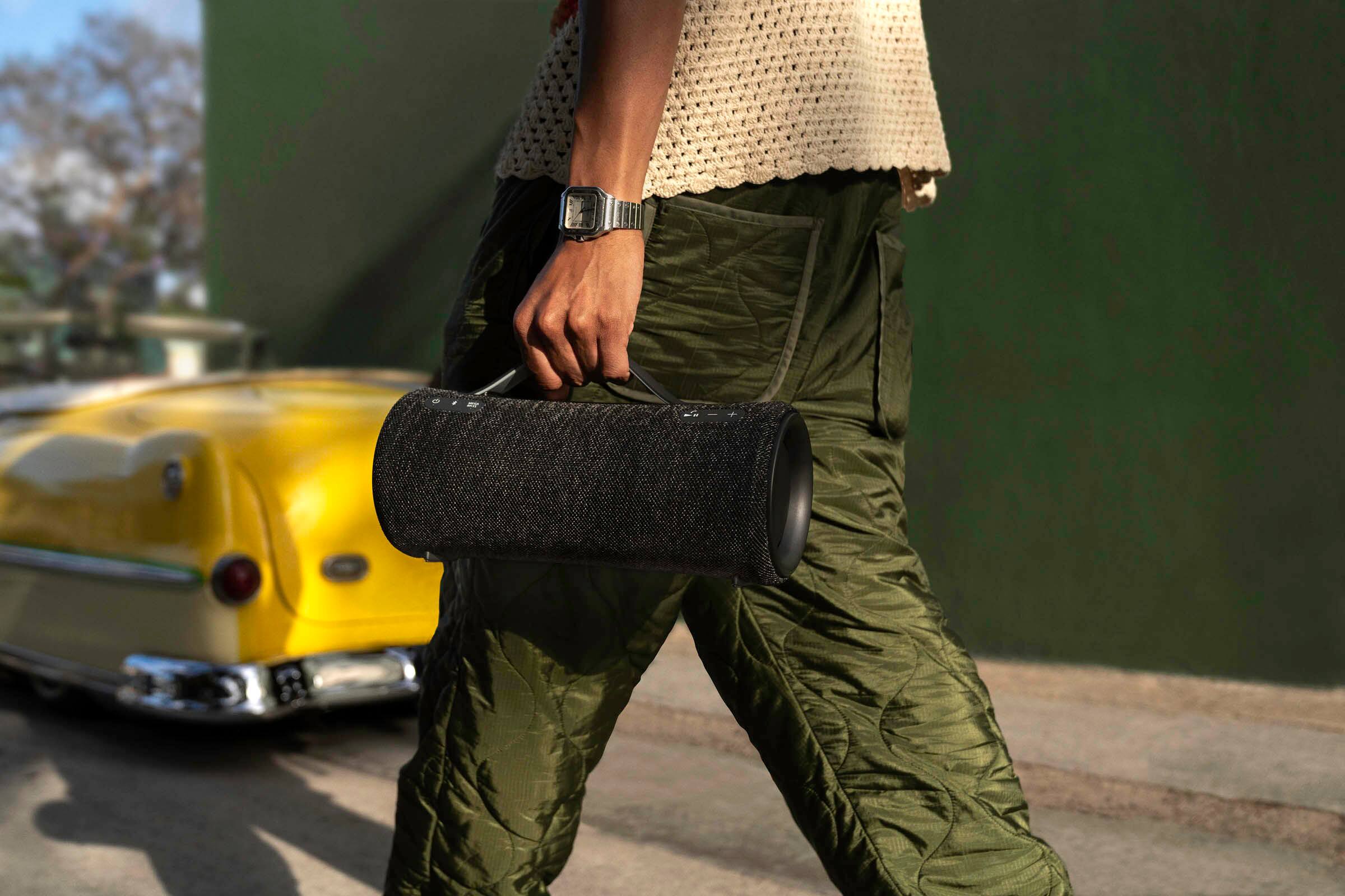 Alt View 14. Sony - XG300 Portable Waterproof and Dustproof Bluetooth Speaker - Light Gray.