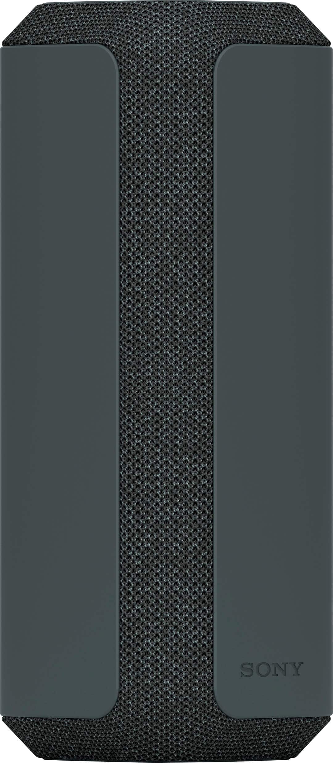 Front. Sony - XE300 Portable Waterproof and Dustproof Bluetooth Speaker - Black.