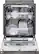 Alt View 11. LG - 24" Top Control Smart Built-In Stainless Steel Tub Dishwasher with 3rd Rack, QuadWash Pro and 44dba - PrintProof Black Stainless.