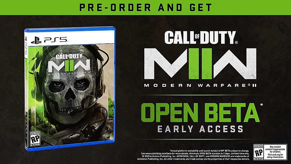 Call of Duty: MW2 Pre-orders Go Live on PS5, PC, and Xbox - GameRevolution