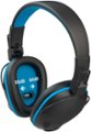 Angle. JLab - JBuddies Pro Wireless Over-Ear Kids Headphone - Black/Blue.