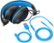 Alt View 12. JLab - JBuddies Pro Wireless Over-Ear Kids Headphone - Black/Blue.