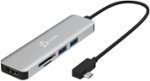 j5create - USB-C Multi-Adapter for Surface Pro 8 - Silver