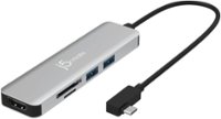 j5create - USB-C Multi-Adapter for Surface Pro 8 - Silver - Alt_View_Zoom_11