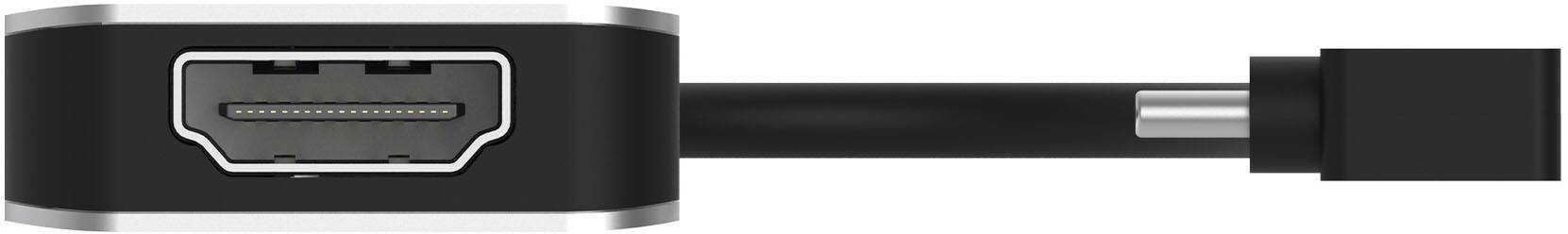 Alt View 15. j5create - USB-C Multi-Adapter for Surface Pro 8 - Silver.