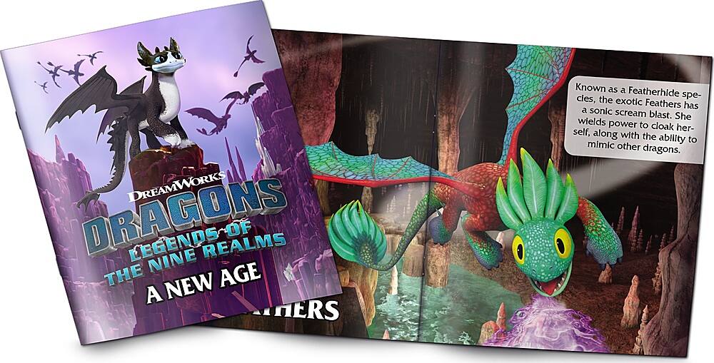 Left. Outright Games - DreamWorks Dragons: Legends of the Nine Realms.