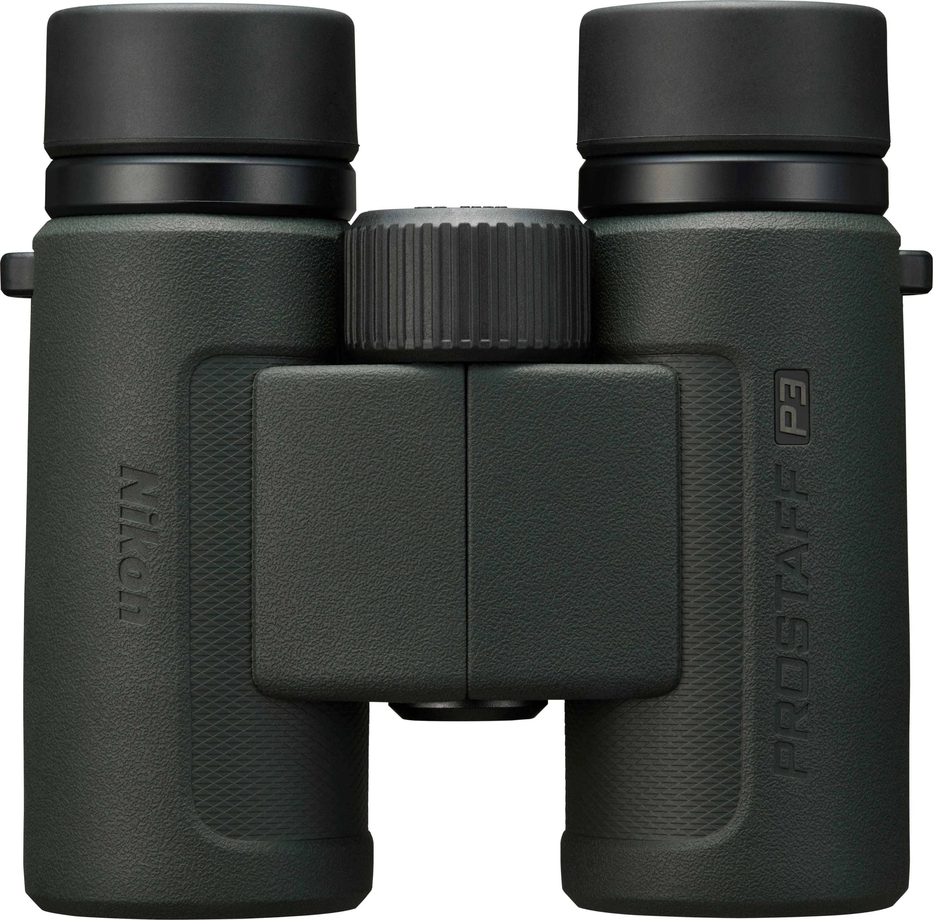 Angle. Nikon - PROSTAFF P3 8X30 Waterproof Binoculars - Green.