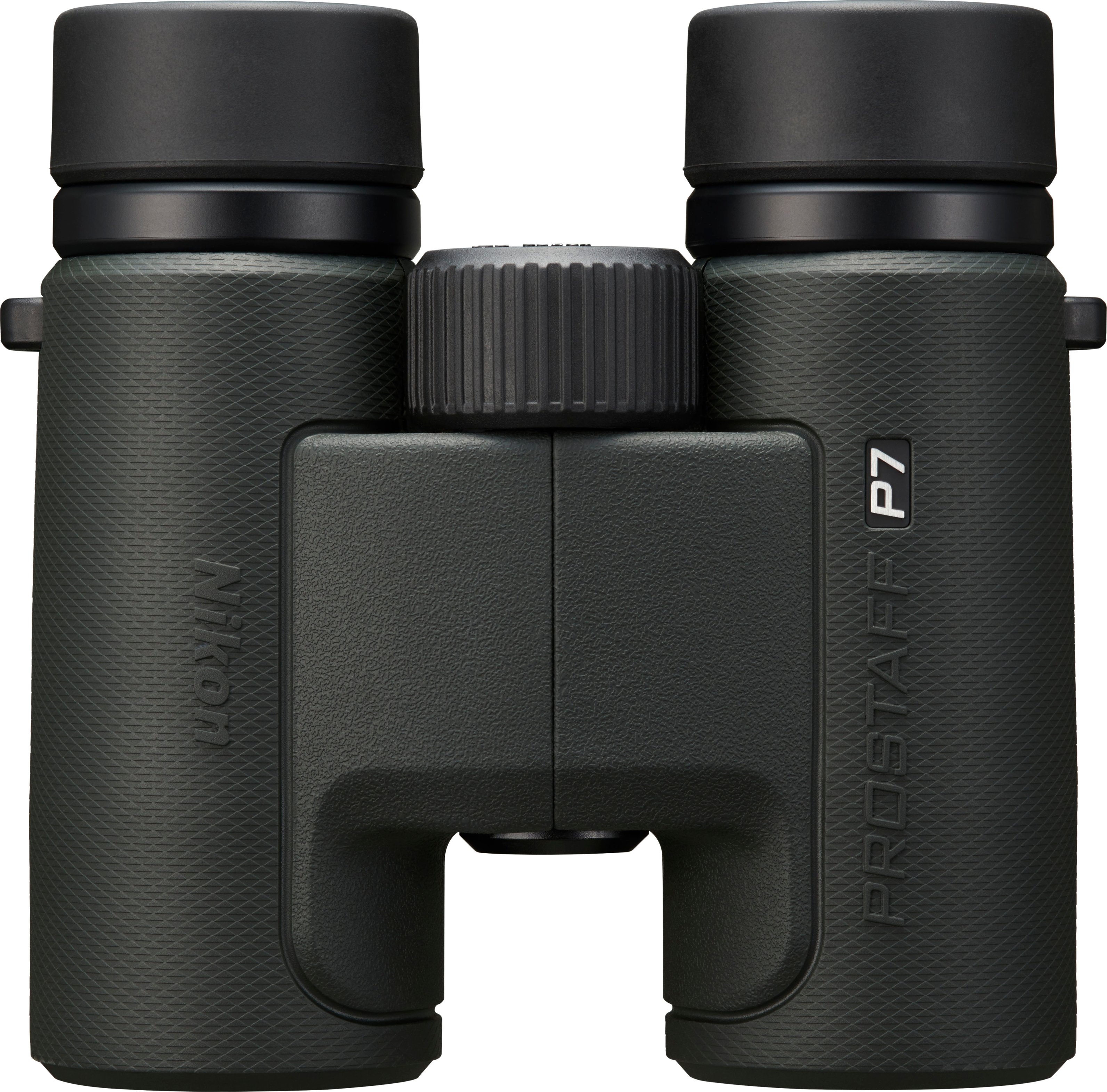 Angle View: Nikon - PROSTAFF P7 8X30 Waterproof Binoculars - Green