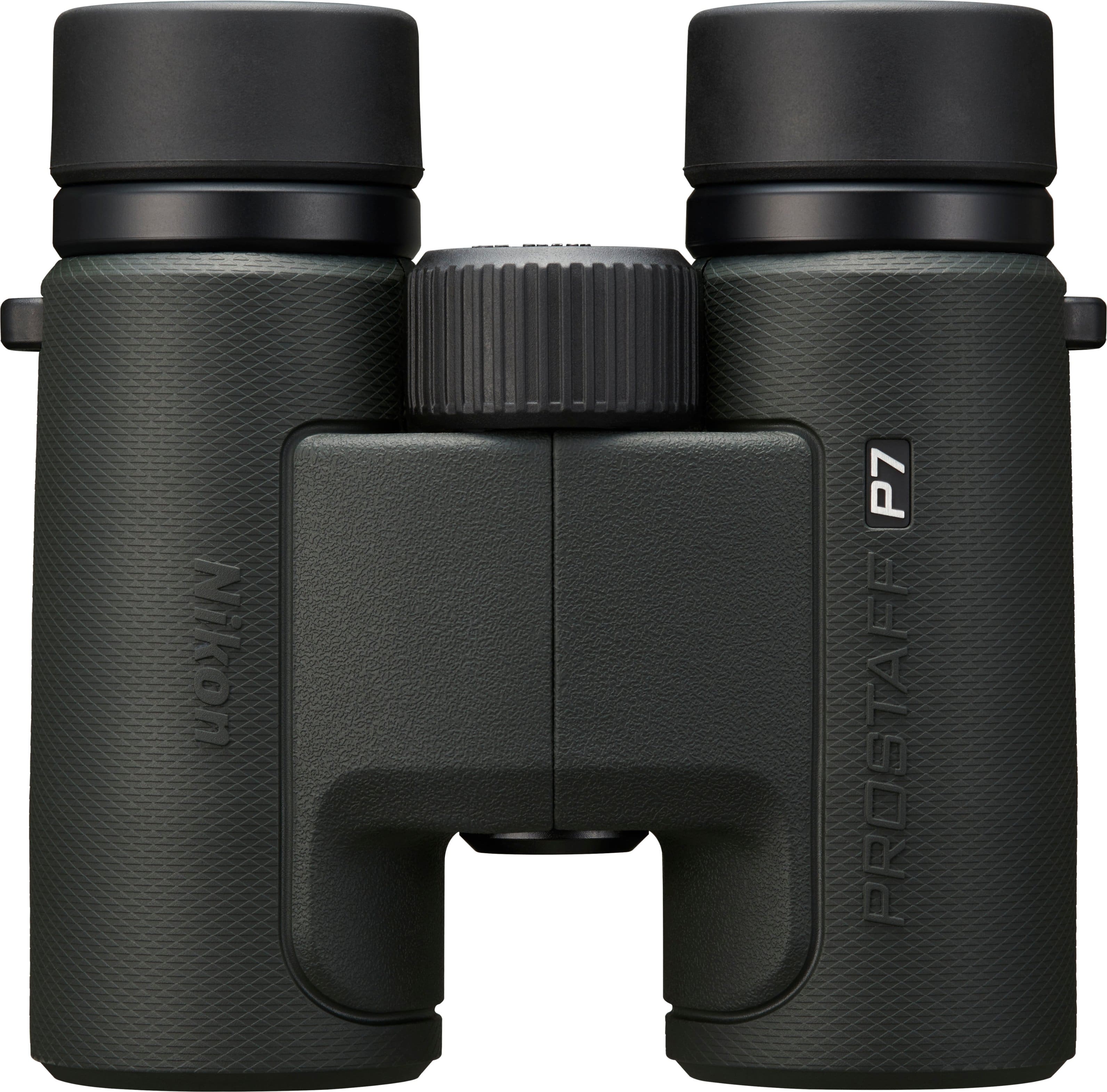 Angle. Nikon - PROSTAFF P7 10X30 Waterproof Binoculars - Green.