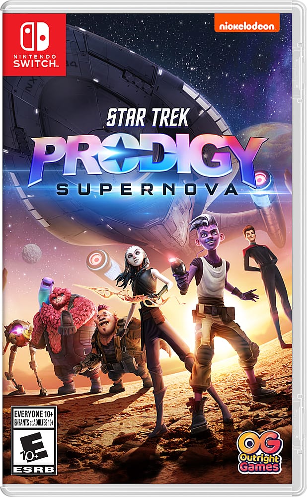 Front. Outright Games - Star Trek Prodigy: Supernova.