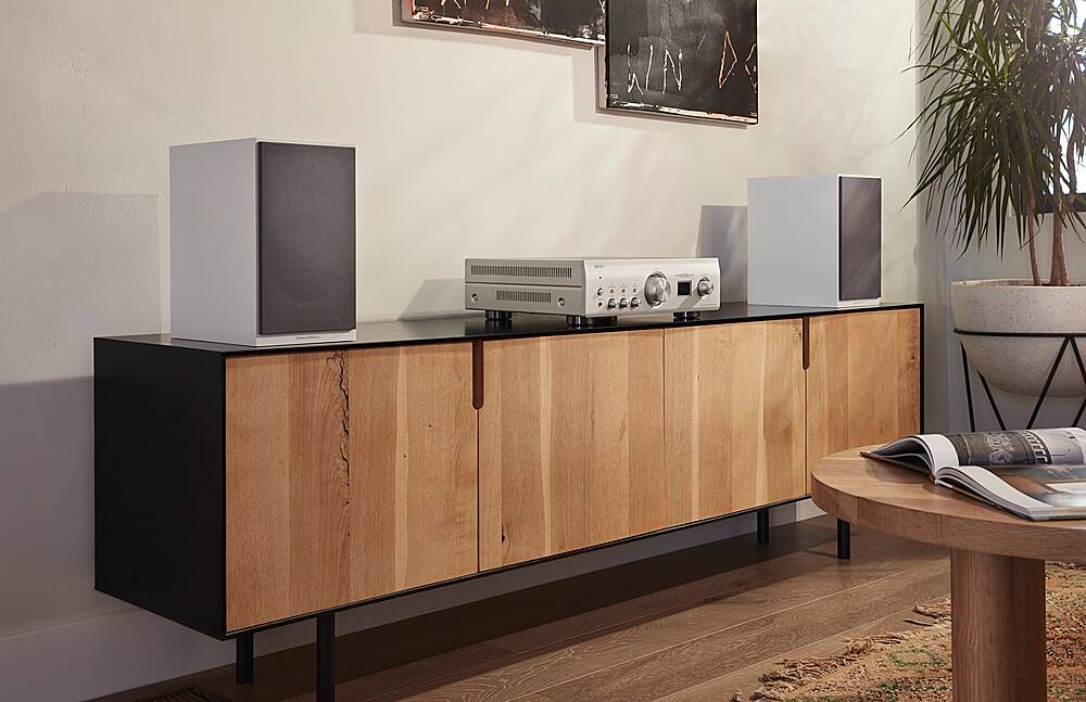 Alt View 11. Denon - PMA-1700NE 140W 2.0-Ch Integrated Amplifier - Silver.