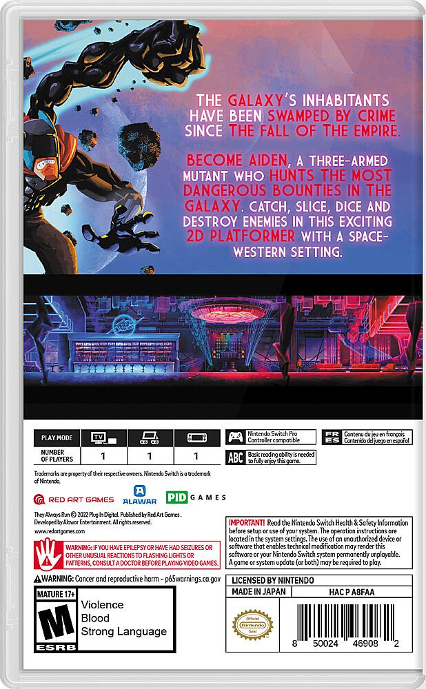 Angle. Red Art Games - They Always Run.