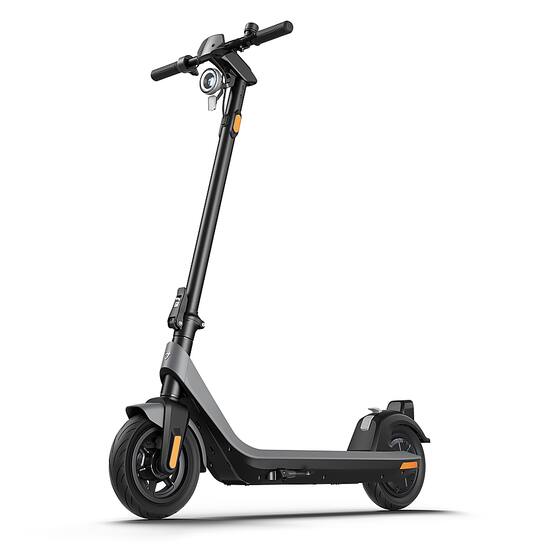 Angle Zoom. NIU - KQi2 Pro Foldable Electric Kick Scooter w/ 25 mi Max Operating Range & 17.4 mph Max Speed - Grey.
