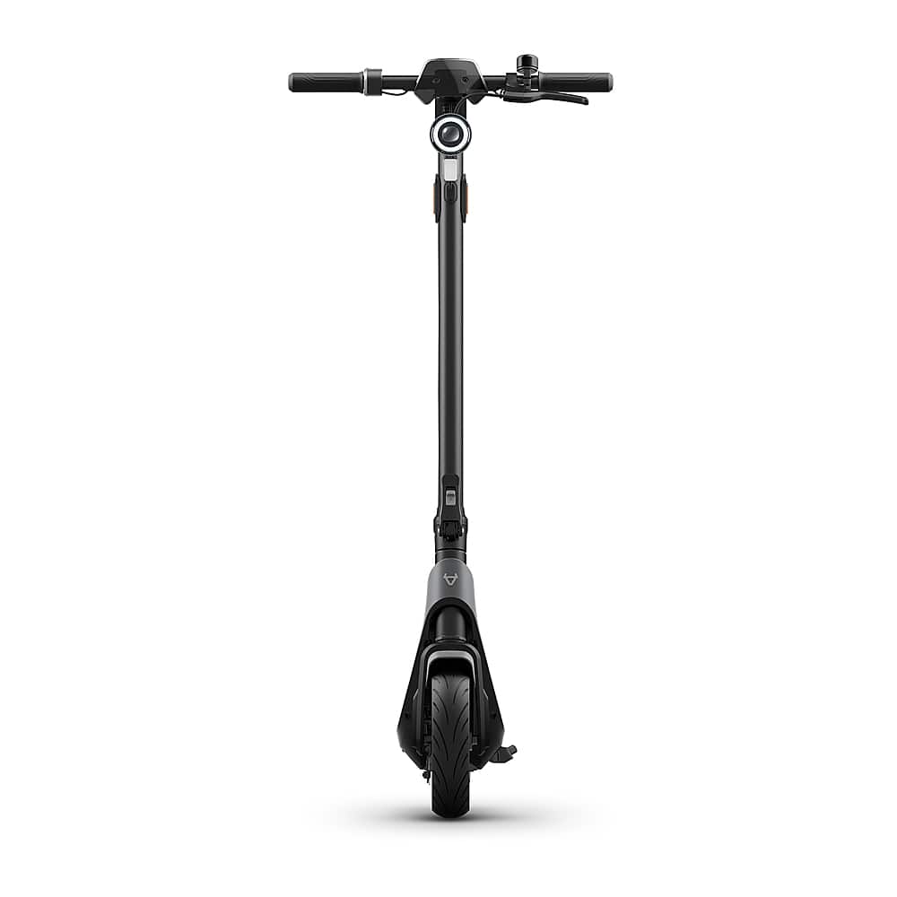 Alt View 11. NIU - KQi2 Pro Foldable Electric Kick Scooter w/ 25 mi Max Operating Range & 17.4 mph Max Speed - Grey.