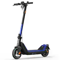 NIU - KQi3 Sport Foldable Electric Kick Scooter w/ 25 mi Max Operating Range & 17.4 mph Max Speed - Blue - Angle_Zoom