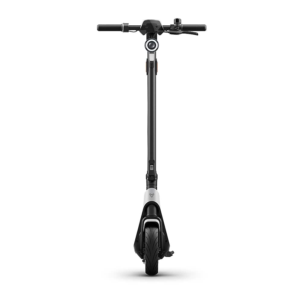 Alt View 12. NIU - KQi2 Pro Foldable Electric Kick Scooter w/ 25 mi Max Operating Range & 17.4 mph Max Speed - White.